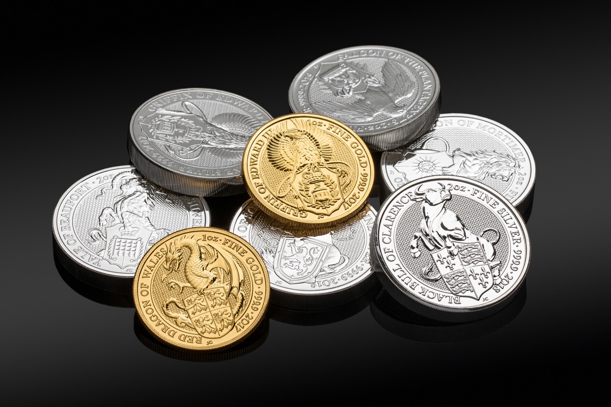 Monedas de plata de inversión y colección